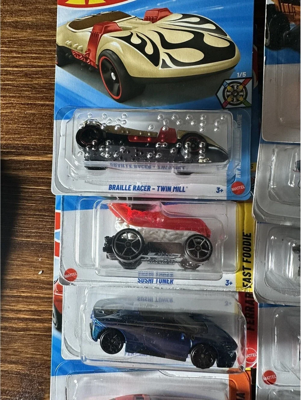 Hot Wheels LOT of 13 Cars Ferrari Mercedes Bugatti Porsche 911 McLaren